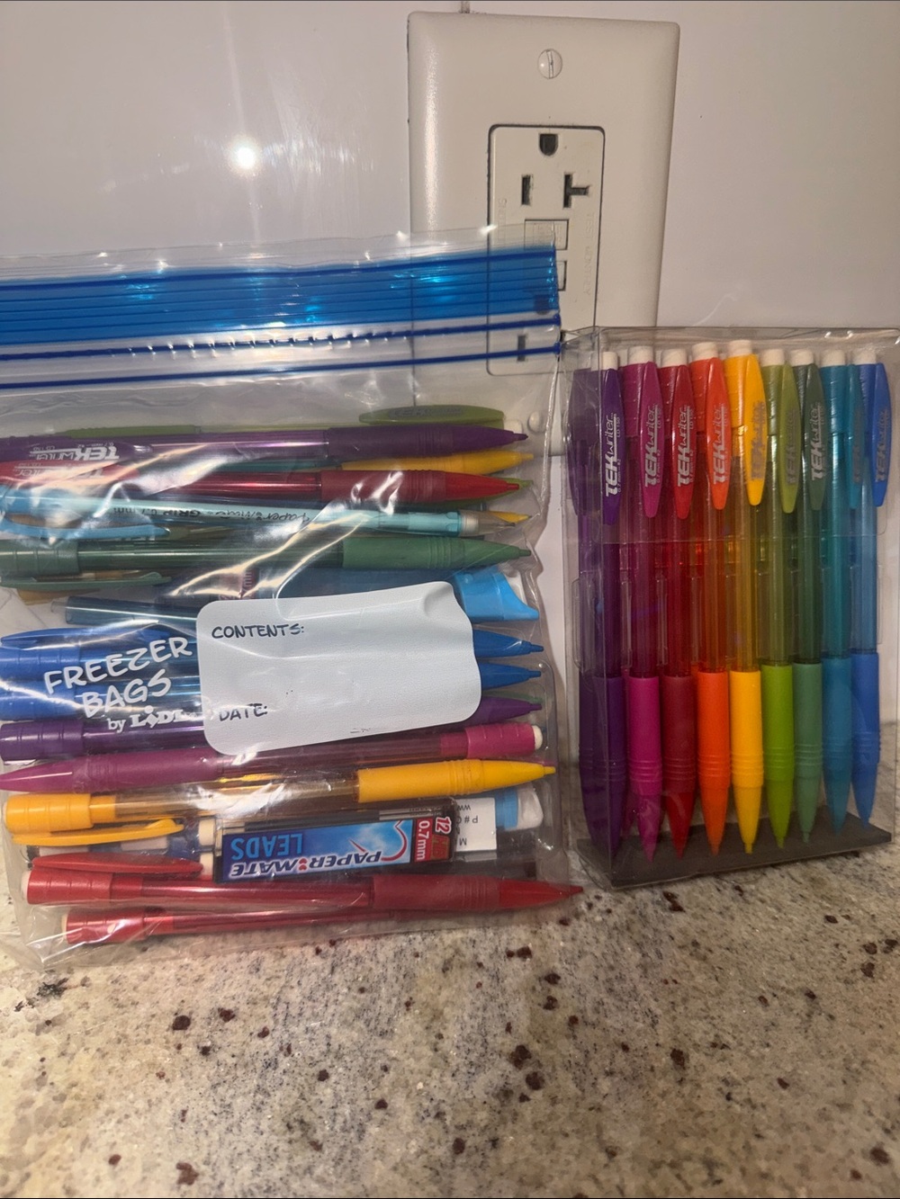 Assorted Mechanical Pencils & Lead